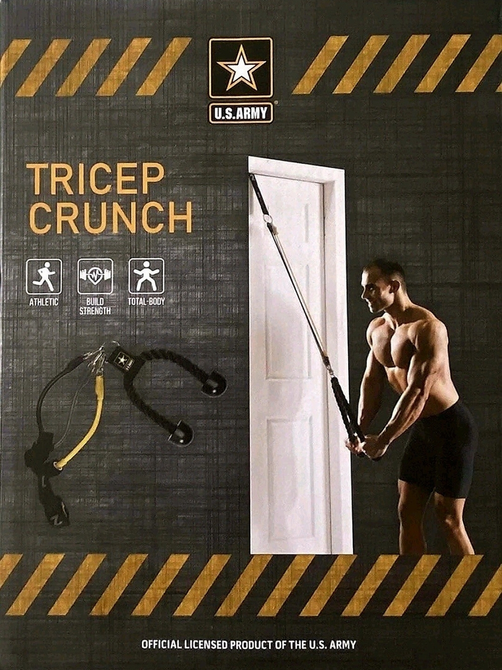 Men's Triceps Crunch Rope Excersice Assembly